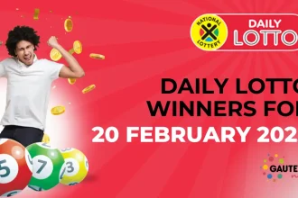 Congratulations to the Daily Lotto Winners for 20/02/2025