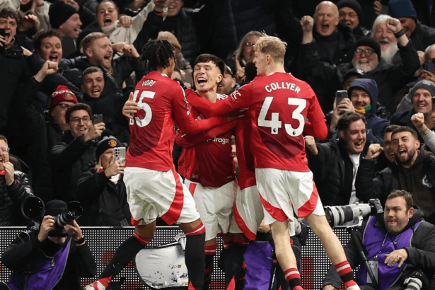 Manchester United vs Leicester City FA Cup match at Old Trafford