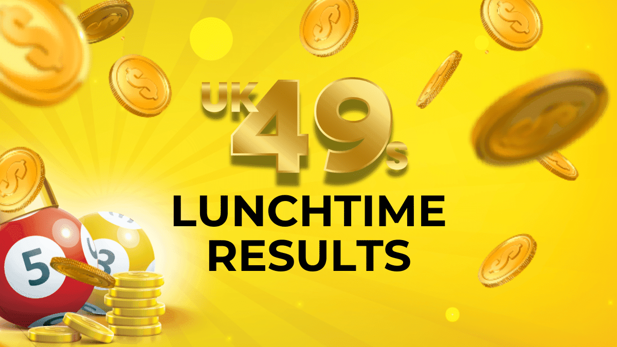 Uk49s Lunchtime Results