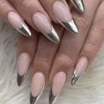 24 Stunning Chrome French Tip Manicure Ideas You’ll Want to Try ASAP