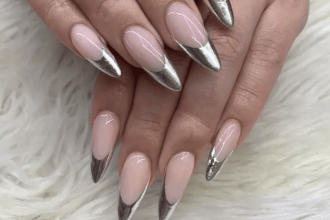 24 Stunning Chrome French Tip Manicure Ideas You’ll Want to Try ASAP