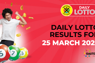 Daily lotto results