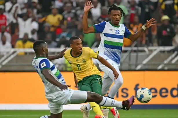 Bafana Bafana Dominate Lesotho with 2-0 Victory in 2026 World Cup Qualifiers