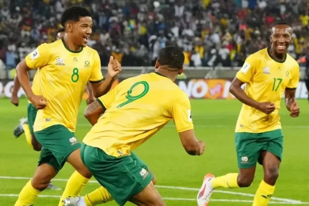 Bafana Bafana Sink Benin 2-0 to Stay Top of Group C