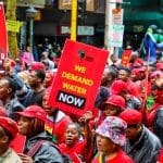 EFF Protests at Johannesburg Water Offices