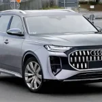 Long-Delayed Audi Q9 Spotted Testing for the First Time Anticipated Features and Platform Shift