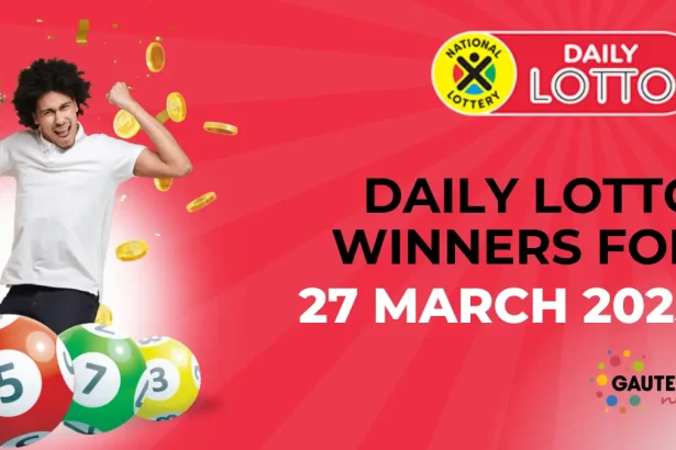 Congratulations to the Daily Lotto Winners for 27/03/2025