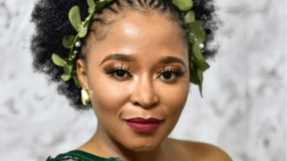 ‘Trying to Survive’ – Skeem Saam Actress, Pebetsi Matlaila Staying in Shelter With Her Children