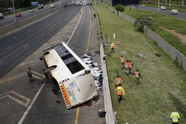 Gauteng bus crash