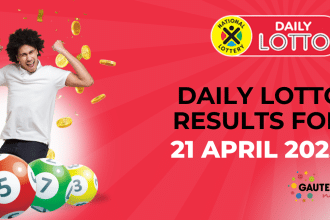 Daily lotto results