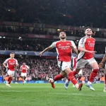 Arsenal Stun Real Madrid with a 3-0 Victory in Champions League Quarter-Final First Leg