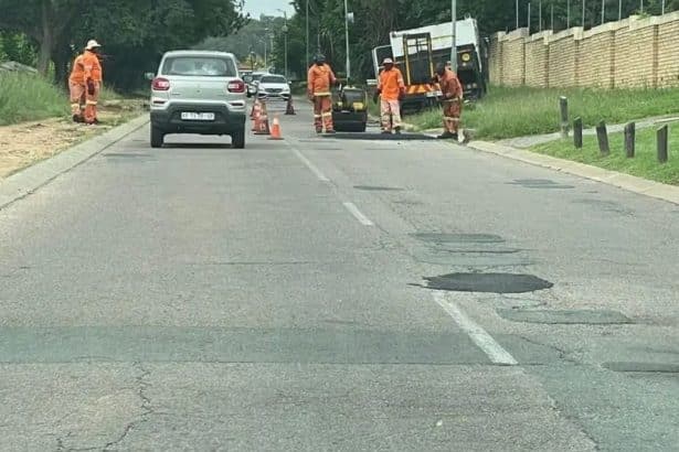 Joburg Pothole Finally Repaired After Delivery Driver's Tragic Death Highlights City's Neglect