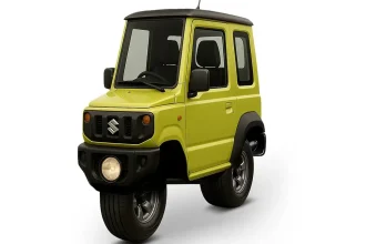 Introducing the Suzuki Slimny: World's First 4×4 Two-Wheeler with Jimny-Inspired Design