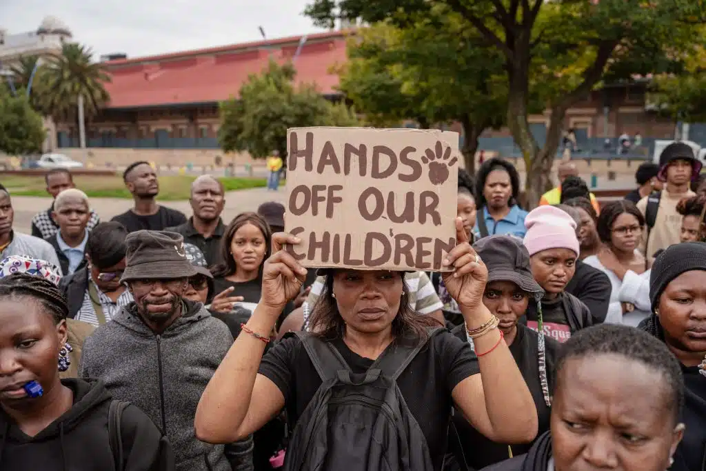 cwecwe protest joburg 2