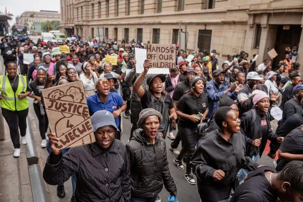 cwecwe protest joburg 3