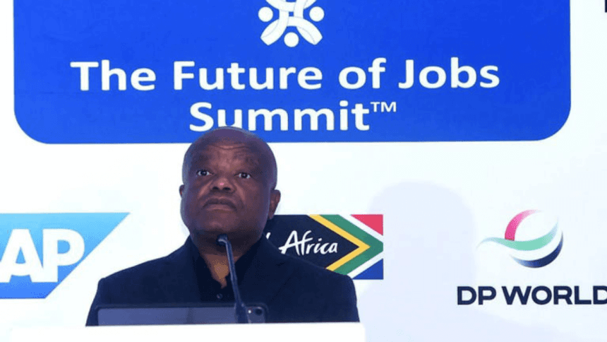Joburg Mayor Dada Morero Talks Youth Unemployment at Future of Jobs Summit 2025