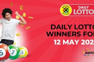 Congratulations to the Daily Lotto Winners for 12 May 2025