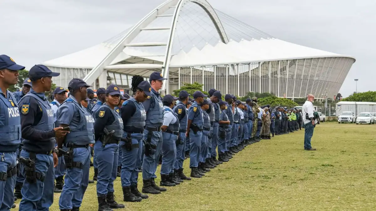 Five Nabbed as Cops Crush Chaos at 2024/25 Nedbank Cup Final 50 Five Nabbed as Cops Crush Chaos at Nedbank Cup Final