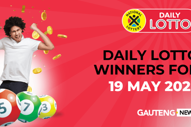 Congratulations to the Daily Lotto Winners for 19/05/2025