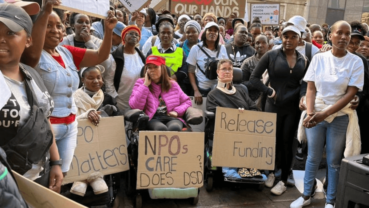 Gauteng NGOs in Crisis as Social Development Delays Funding for Third Year in a Row