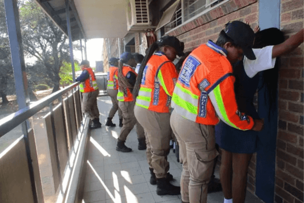 Brakpan High School Raid: Police Seize Alcohol, E-Cigarettes and Knives in Safety Search