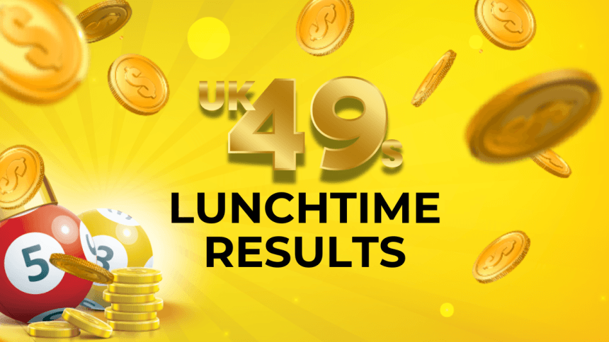 UK49s Lunchtime Results