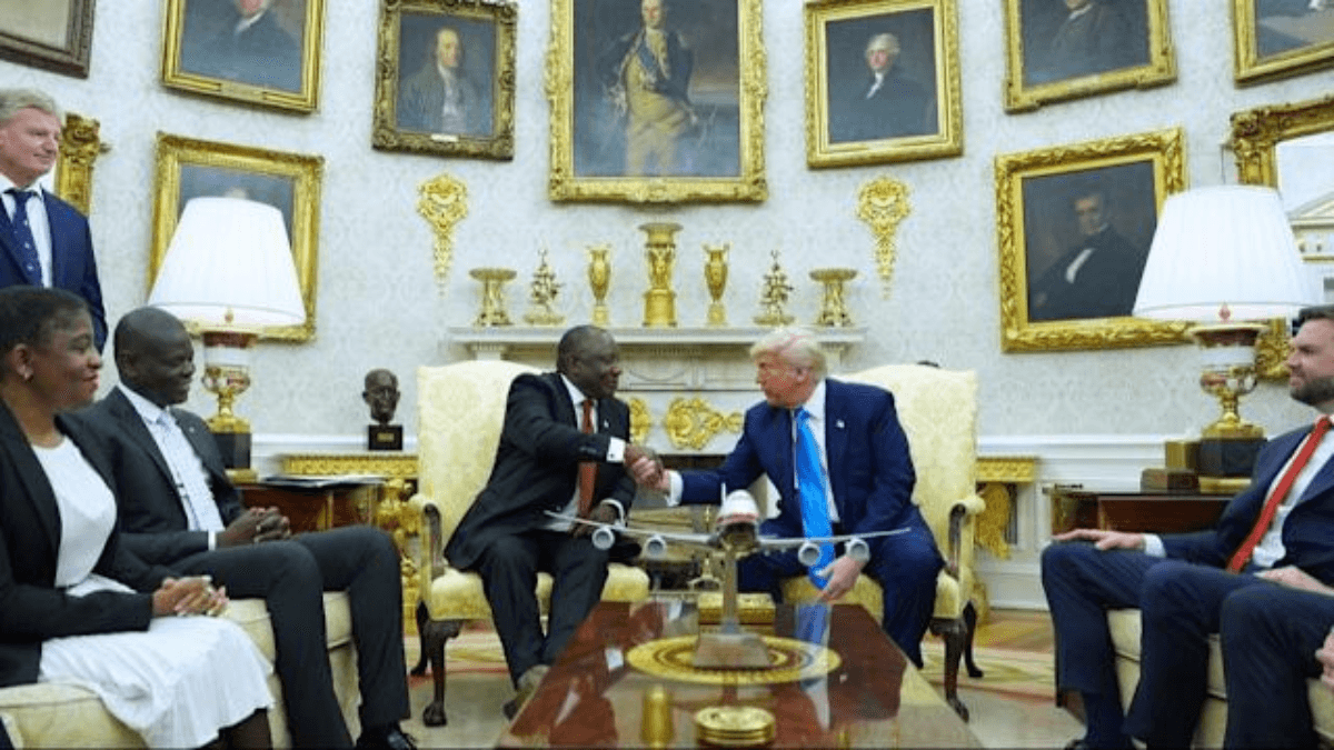 Malema Slams Ramaphosa-Trump Meeting, Calls Leaders ‘Gossiping Older Men’