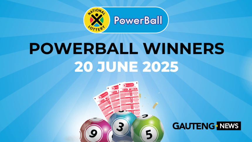 POWERBALL RESULTS: Congratulations to the Powerball Winners for 20/06/2025