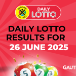 Daily lotto results