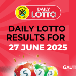Daily lotto results