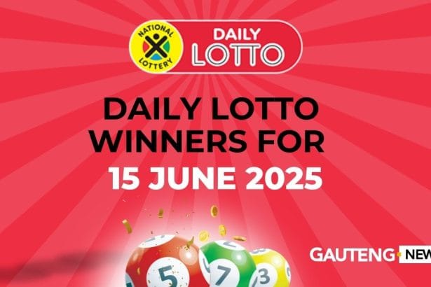 Congratulations to the Daily Lotto Winners for 15 June 2025