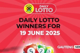 Congratulations to the Daily Lotto Winners for 19/06/2025