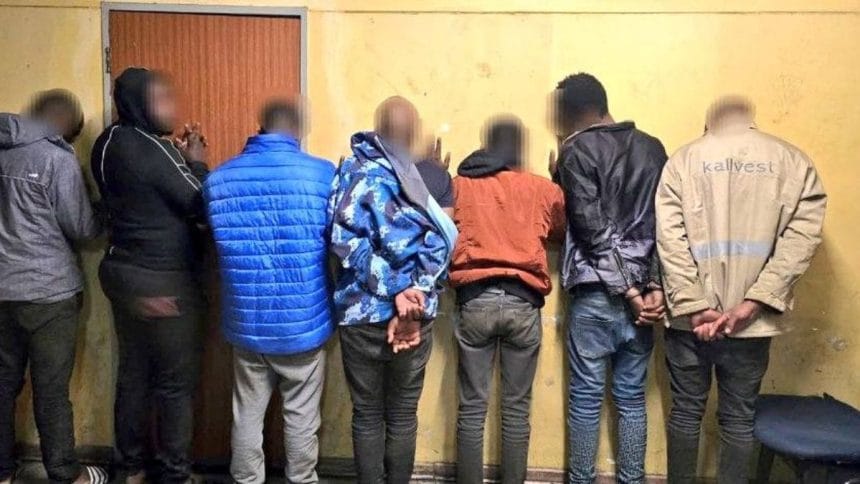 Eight Armed Suspects Arrested in Joburg CBD: Linked to Multiple Robberies and Stolen Goods