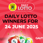Congratulations to the Daily Lotto Winners for 24/06/2025