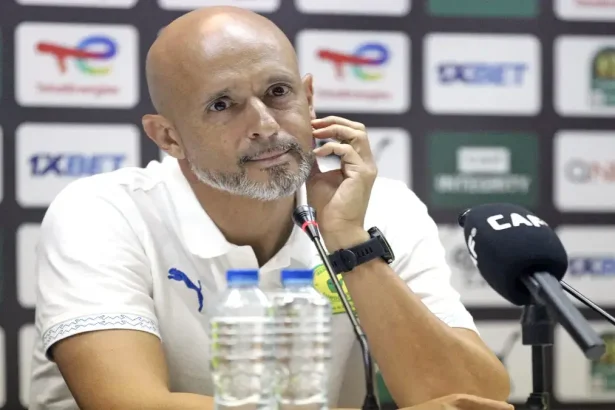 Miguel Cardoso Demands Big Performance as Sundowns Face Fluminense