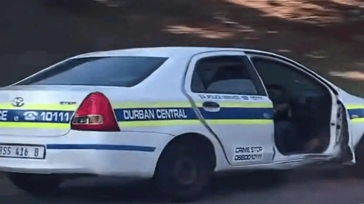 Mkhwanazi Slams Doorless Car Cop, Demands Disciplinary Action Over Viral Video