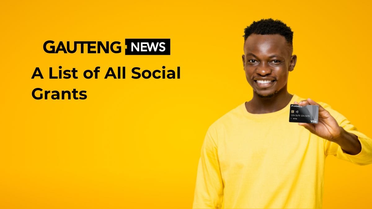 A List of All Social Grants Offered by the Department of Social Development