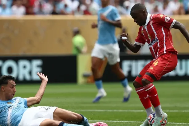 Thembinkosi Lorch Steals the Show as City Outclass Wydad