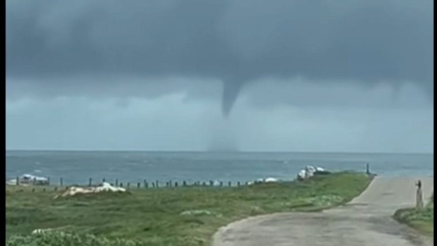 Tornado in The Eastern Cape? No, However, Rare Waterspout Confirmed off Cape St Francis