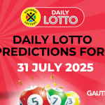 daily lotto predictions