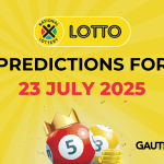 Daily lotto predictions