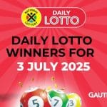 Congratulations to the Daily Lotto Winners for 03/07/2025