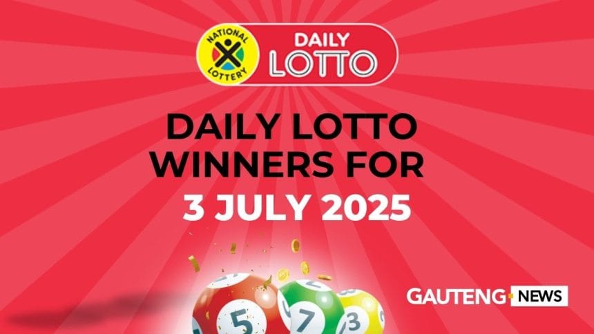 Congratulations to the Daily Lotto Winners for 03/07/2025