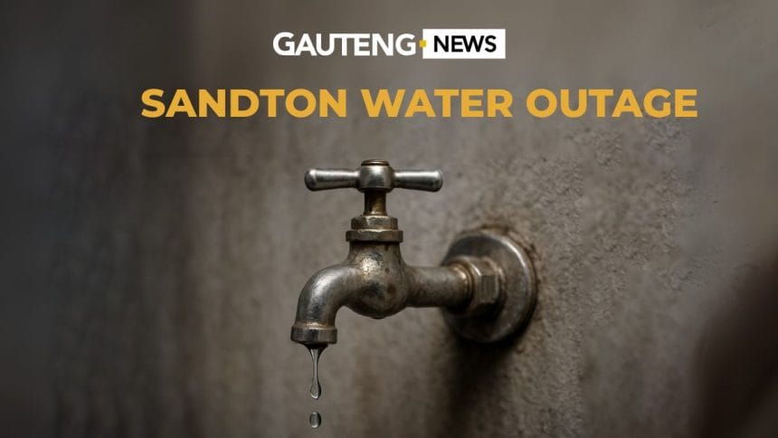 Sandton Water Outage Causes Uproar as Residents Demand Urgent Solutions