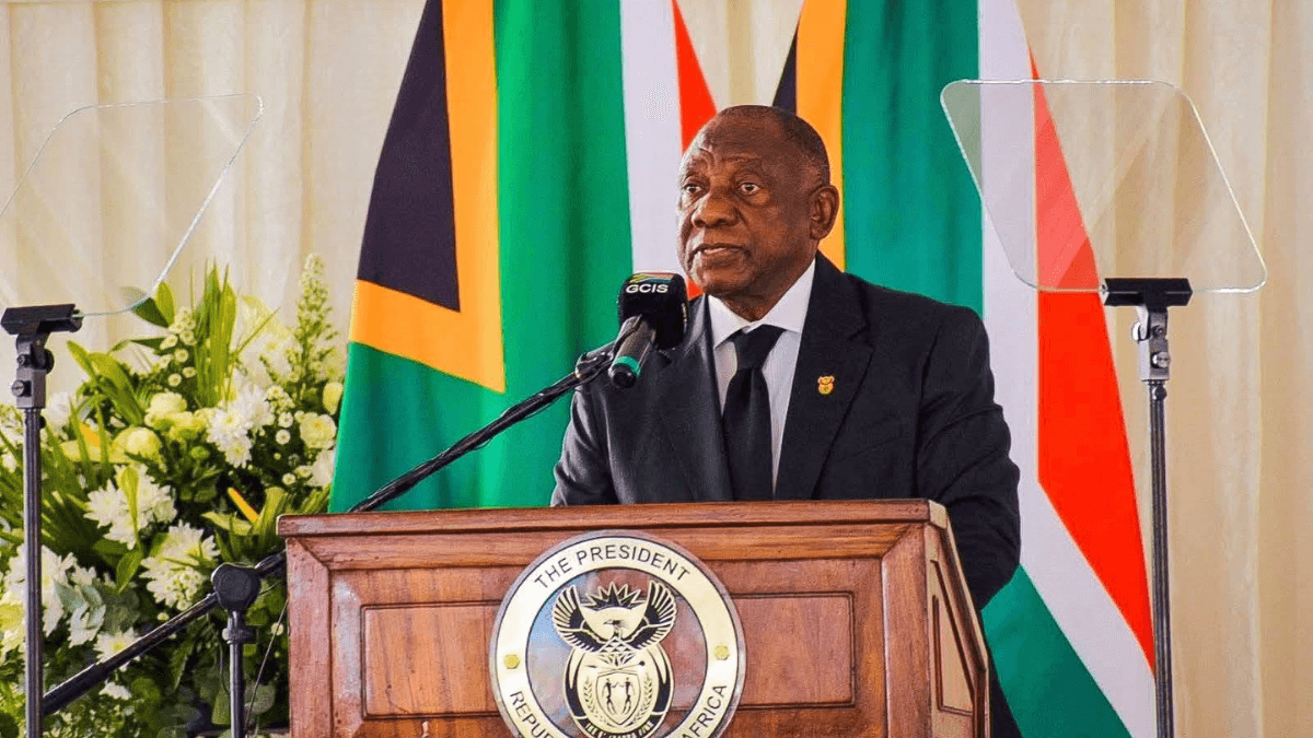 Ramaphosa's Absence at David Mabuza’s Burial Highlights Their Strained Relationship