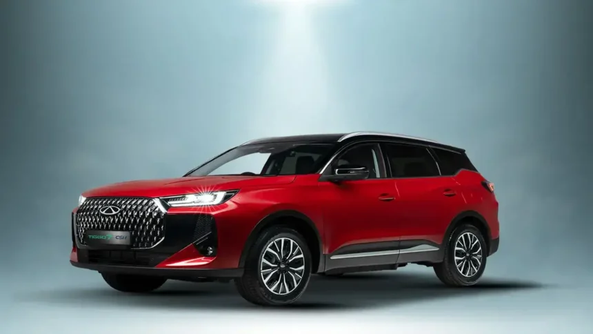 Chery Tiggo 7 Plug-In Hybrid Achieves Over 1,200km on a Single Tank