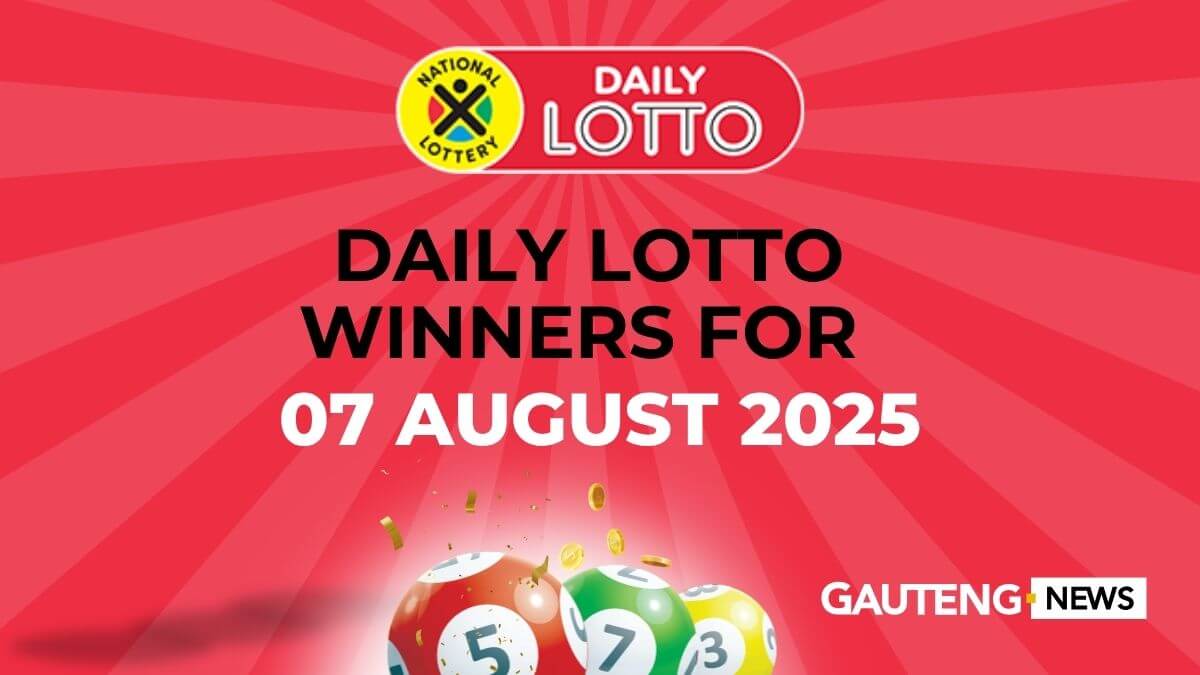 Daily Lotto Winners - 07 August 2025