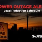 Gauteng's Weekly Load Reduction Schedule