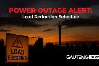 Gauteng's Weekly Load Reduction Schedule