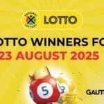 LOTTO RESULTS: Congratulations to the Lotto Winners for 23/08/2025